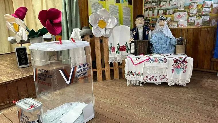 В Нижнекамском районе Республики Татарстан выборы прошли с песнями, танцами и играми