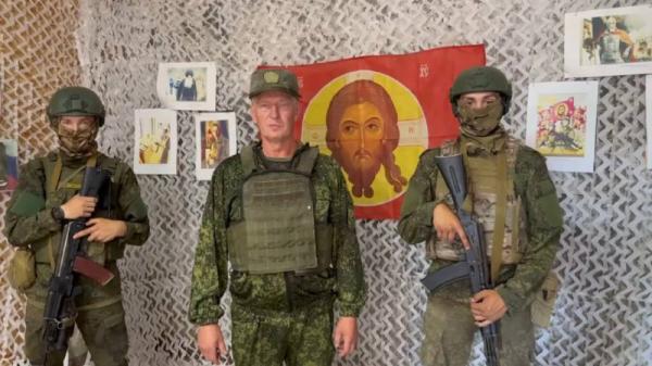 Поздравление с Днём России от воинского батальона, названного в честь Святителя Луки Крымского (Войно-Ясенецкого)