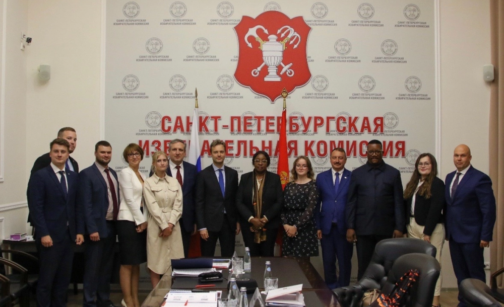 Встреча представителей избирательных комиссии России и Африки